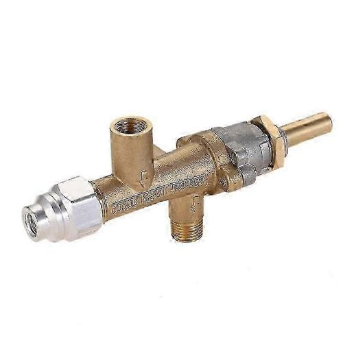 Vanne de commande principale pour chauffage de terrasse avec orifice pilote - Laiton de sécurité,adapté pour brûleur de terrasse à gaz basse pression
