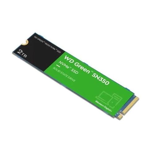 Disque SSD Interne - WESTERN DIGITAL - Green SN350 - 2 To - M.2 - PCIe 3.0 x4