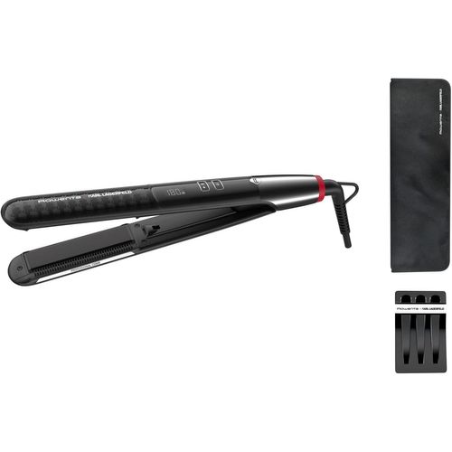Clicksell-X Karl Lagerfeld K/Pro Stylist Lisseur, Peigne Professionnel Intégré, Fonction Ionique Pour Des Cheveux Doux Et Brillants, Tous Types De Cheveux, 8 Réglages De Température, Écran Lcd Sf467l