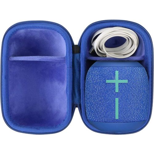 Senior-Dur Étui De Voyage Rigide Housse Cas Pour Ultimate Ears Ue Wonderboom 4/ Wonderboom 3/ Wonderboom 2/ Wonderboom 1 Enceintes Sans Fil Bluetooth Portables(Boîte Seule)[L965]