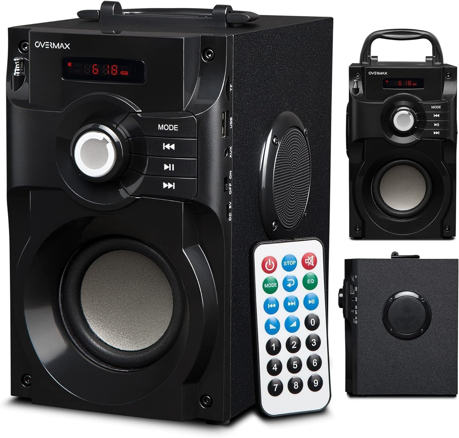 Enceinte Portable MUSICMAN MA DISPLAY SOUNDSTATION Avec écran