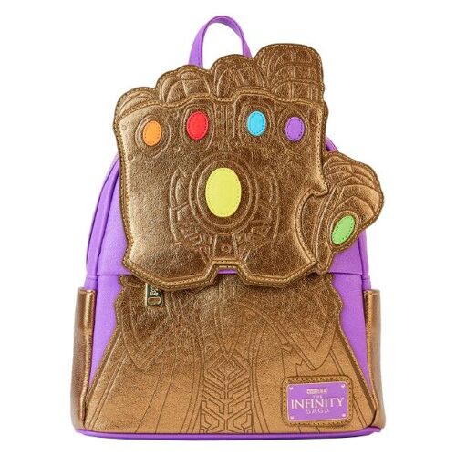 Marvel By Loungefly Sac à Dos Shine Thanos Gauntlet