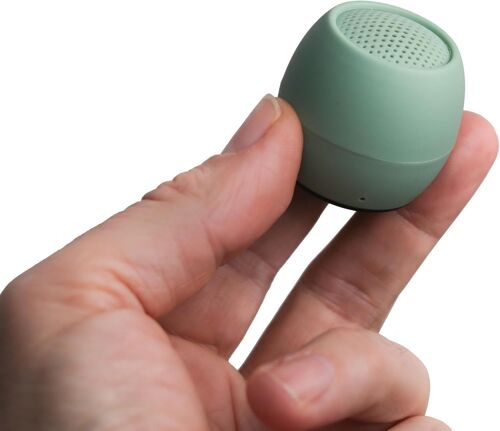 Zero Ocean Mini Enceinte Bluetooth - Mini Haut Parleur Portable Avec Micro Et Double Option D'Appairage, Ipx6 Étanche Et 5H De Lecture, Petit Enceintes Pour Voyage Et Douche, Mousse De Mer