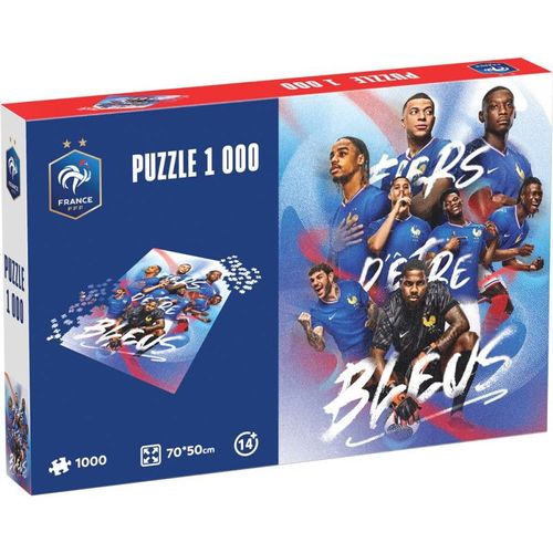 PUZZLE 1000 PIÈCES MEGABLEU FFF