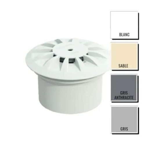 Bonde de fond latérale/murale AstralPool - piscine béton/liner* couleur Gris