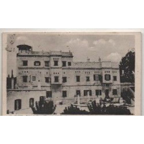 Cpa Annee 1933 - N° 14 Alger -Algerie Palais Du Coup D'Eventail Où Le Bay Donna Un Coup D'Eventail En Date Du 30 Avril 1827 , A M Deval Dont Les Suites Provoquerent La Prise De L'Algerie Pär La France