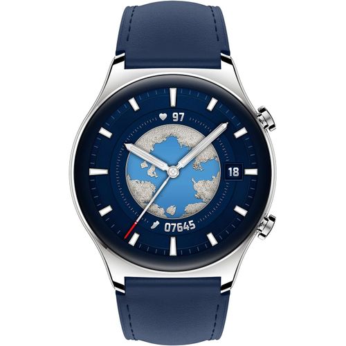 Asfasfq-Honor Montre Gs 3 Montre De Fitness À Écran Tactile De 1,43"" Avec Moniteur De Fréquence Cardiaque, Surveillance Du Sommeil Et De L'oxygène Dans Le Sang Pour Android, Gps,14 Jours De La Batter