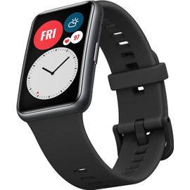 Watch Fit Montre Connectée,Boitier En Métal,Écran Amoled De 1.64"",10 Jours D'Autonomie,96 Modes D'Entraînement,Gps Intégré,Spo2,Capteur De Fréquence Cardiaque,Gestion Du Sommeil,Noir