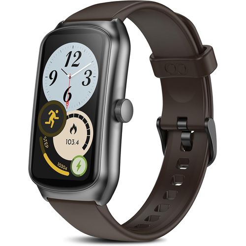 Chenquansarl-Tracker De Fitness Pour Homme Et Femme - 1,58"" - Avec Moniteur De Fréquence Cardiaque - Suivi D'activité, Podomètre, Compteur De Ies - Étanche Ip68 - Pour Ios Et Android