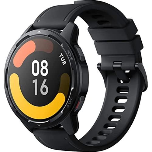 Asfasfq-Xiaomi Montre S1 Active (Black) Avec Câble Usb-C 1 M, Écran Amoled Hd 1,43"", 117 Modes D'entraînement, Nfc Intégré, Appels Téléphoniques Bluetooth, Résistant À L'eau, Version Italienne