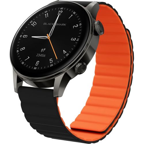 S3 Smartwatch Avec Bracelet Magnétique, Appels Bluetooth Enc Watches, Amoled 1,43"", 150+ Modes Sports, Gps, 15 Jours Batterie, Fitness Tracker Avec Surveillance Santé, Noir