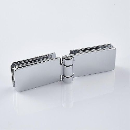 4pcs 180 charnière de porte en verre, charnière de porte en verre, charnière de porte en verre en alliage de zinc, porte en verre à clip, installation facile et durable pour vitrine, armoire à vin