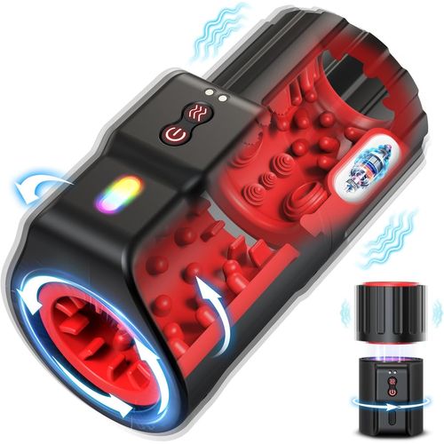 Jgd-Sex Toy¿S Homme Automatique Masturbateur Masculins - Sex Toys Masturbâteur Homme Mains Libres Sextoy Masturbeuse Jouet Adult Sextoyse Avec 10 Modes De Rotation Et Vibration, Sexes Vagin Plaisir O