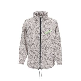 Veste En Polyester Imprimé Serpent Beige Pour Homme Kenzo