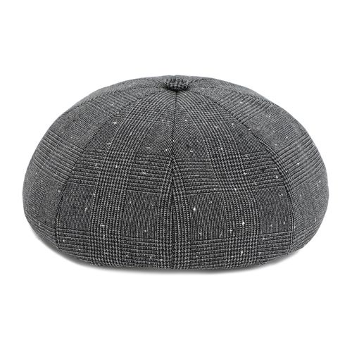 Casquette Prince De Galles En Mélange De Laine Grise Dior Pour Homme