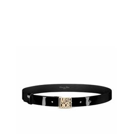 Ceinture En Cuir Noir Dior Miss Dior