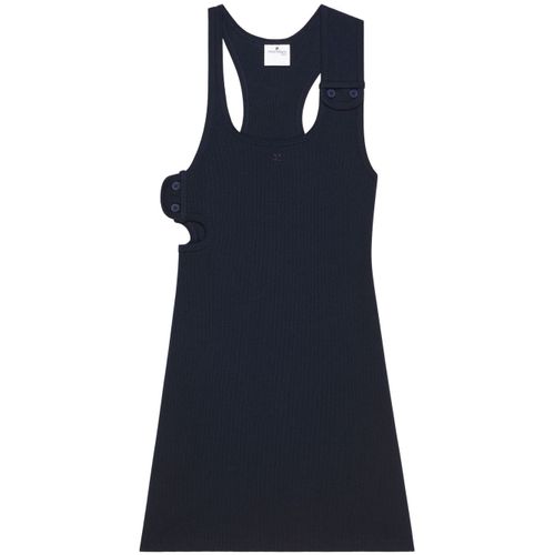 Robe Bleue Courrèges Pour Femmes