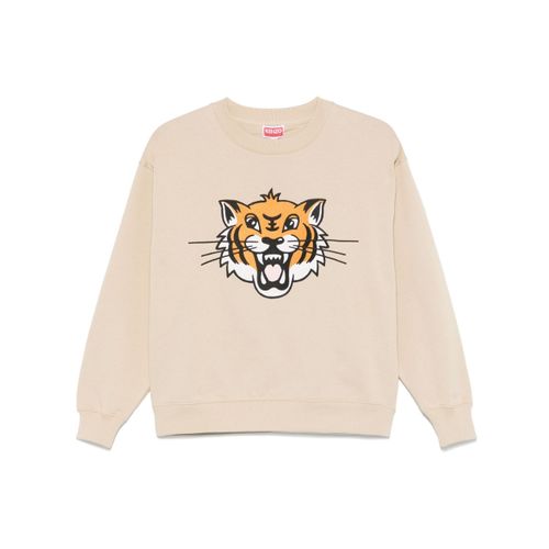 Sweatshirt Femme Beige Kenzo