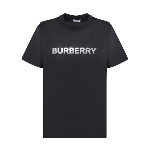 T-Shirt En Coton Noir Pour Femme Burberry