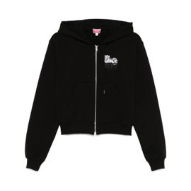 Sweatshirt En Coton Noir Pour Femme Kenzo