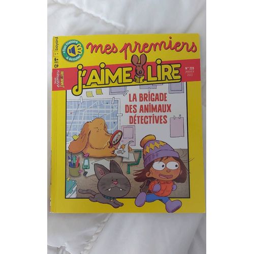Mes Premiers J'aime Lire - N°233 - La Brigade Des Animaux Détectives