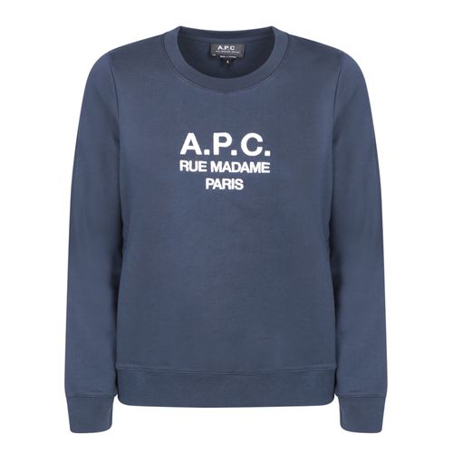 Sweatshirt Bleu En Coton A.P.C. Pour Femmes
