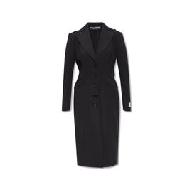 Manteau Long Noir Pour Femme Dolce & Gabbana