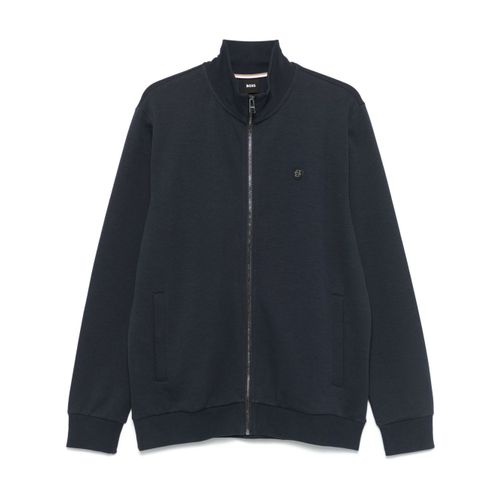 Sweatshirt Bleu Boss Pour Hommes