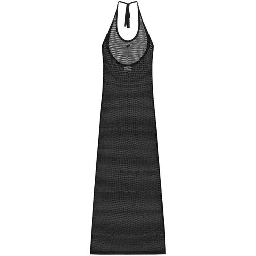 Robe Noire Courrèges Pour Femme