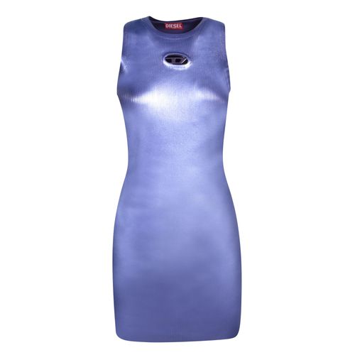 Robe Métallique Violet Pour Femme Diesel