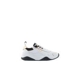 Baskets En Cuir Blanc Armani Exchange