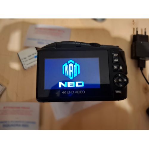 NBD Appareil Photo numérique vlogging 4K, 48mpix, Carte SD  32gb, Zoom numérique 16x, écran 3.0 Pouces et Deux Batteries, Compact pour débutants | B0BTHGBFR7