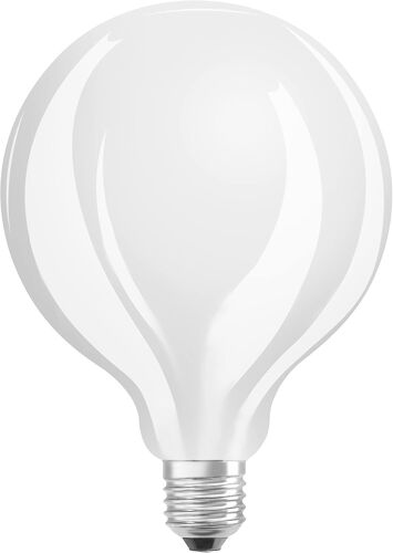 Led Star Globe125, Ampoule Led À Filament Mat En Forme De Globe Avec Un Diamètre De 125mm, Culot E27, Blanc Froid (4000k), 2452 Lumen, Remplace Les Ampoules Conventionnelles De 150w, 1-Pack