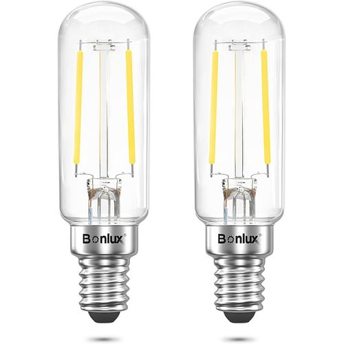 Lampe Led Pour Hotte De Cuisine 4w Équivalent 40w Incandescent, Ampoule Led E14 Blanc Froid 6000k, Ampoule Led Petit Culot À Vis Pour Hotte Aspirante, Frigo, Refrigerateu, Ac 220-240v, Lot De 2