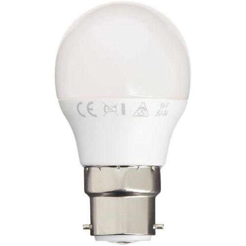 Ampoule Led P45,Culot B22,5,3w Cons. (40w Eq.),Lumière Blanc Neutre