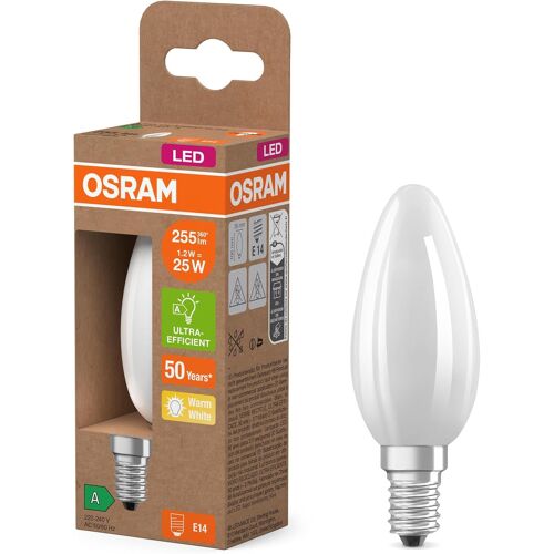 KALANKA-de forme Edison classique, avec filament LED décoratif, classe d'efficacité énergétique A, E27, 2,2 W, 470 lm, 2700 K, blanc chaud. Sans échauffement, 100% d'éclairage immédiat.