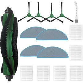 Lot Accessoires Roomba Combo 2 Essential - 18 Pièces : Brosses, Filtres HEPA, Serpillères, Sacs
