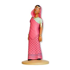 Figurine Tintin N°85 Madame Yamilah ,Moulinsart