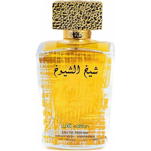 Sansh-Sheikh Al Shuyukh Luxe Edition 100ml Parfum Homme - Déodorant Corps Aérosol - Senteur Ambre Épicée - Vanille, Rose, Patchouli, Ambre 