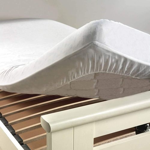 KALANKA-, Protège Matelas (90 x 190 cm) Ponny AA 30 Blanc, Eponge PEVA Anti Acarien