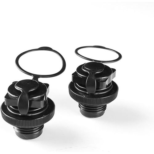 KALANKA-Bouchon Matelas Gonflable,Valve d'Air Anti-Perdite à Spirale pour Bateaux,Kayak,Gommones et Bateaux Gonflables,Gonfiaggio Unidirezionale,Adattamento Universale,Materiale ABS