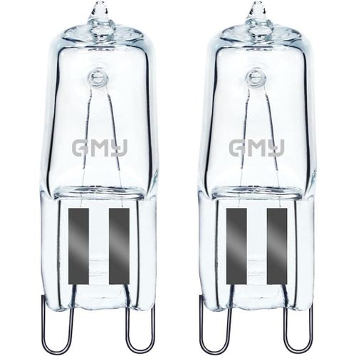 Ampoule de Four Halogène G9 Oven 40W 230V Ampoule à Tolérance de 300°C 2 Pack