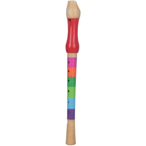 KALANKA-Jouet de flûte en Bois, Jouet Multicolore de flûte en Bois pour l'éducation précoce léger pour Les Enfants pratiquent 4 Couleurs