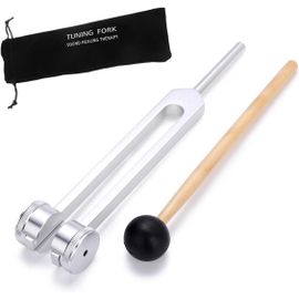 Kalanka-Diapason 128 Hz, Diapason Médical Non Magnétique En Alliage D'aluminium À Fréquence C-128 Pour La Guérison Avec Le Marteau À Percussion Taylor