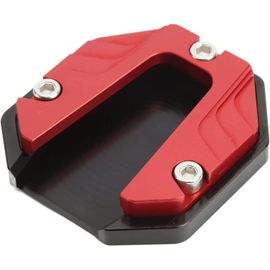 Kalanka-Béquille De Moto Élargissement Du Pied Plaque De Béquille Plaque De Support De Plaque De Béquille Haute Résistance Accessoire De Support De Plaque De Support De Moto (Rouge)