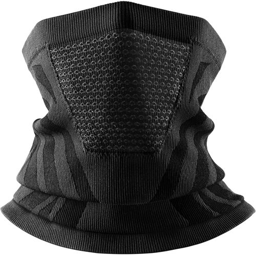 Jfkjg-Cache Cou Homme, Cagoule Moto Respirant Coupe-Vent Foulard Multifonctionnel Hiver Boucle Echarpe Neckwarmer Cagoules Moto Pour Ski Cyclisme Vélo Moto Course À Pied