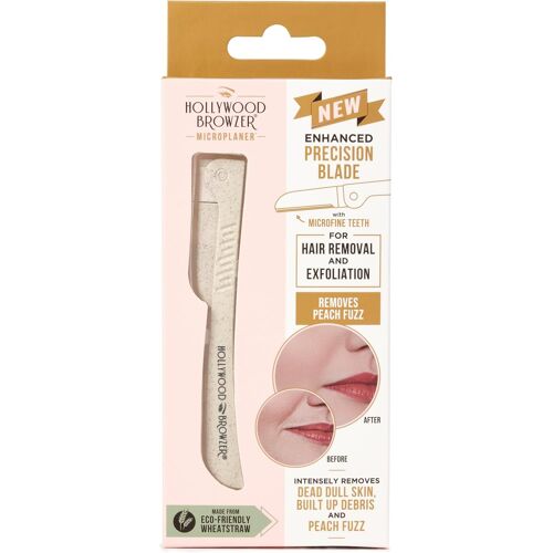 Dermaplaning Face Razor For Women - Microfine Blade - Painless Hair Removal - Eco-Friendly, Safe And Accurate - For Smooth Skin And Facial Care - Pearl White (Pack Of 1)