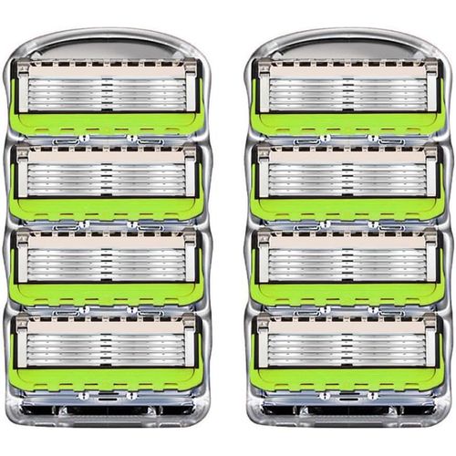 8 Recharges De Lames Fusion5 Recharges De Lames De Rasoir Pour Homme 