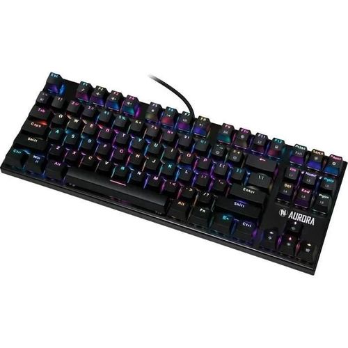 Clavier Gaming - Ibox - Aurora K-2R - Mécanique - Rétroéclairé RGB - Anti-fantôme
