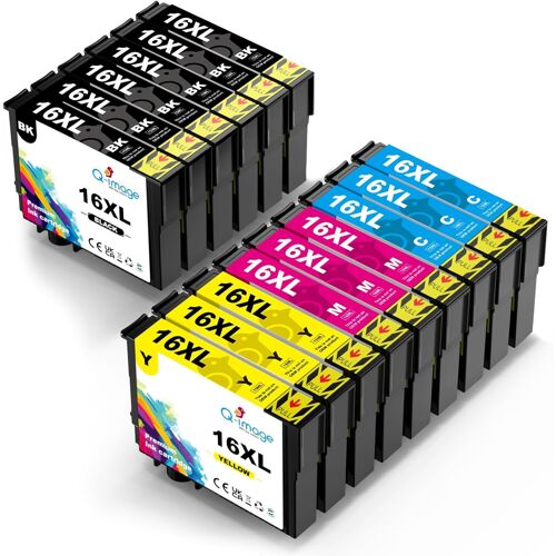 KALANKA-16XL Ink Cartridge Compatible with Epson 16XL for Epson Workforce WF-2510 WF-2630 WF-2750 WF-2760 WF-2660 WF-2530 WF-2540 (6 Black 3 Cyan 3 Magenta 3 Yellow)